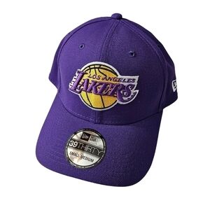 New Era Purple Los Angeles Lakers Fitted Cap Small/Medium